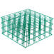 Microwire 25 Compartment Catering Glassware Basket - 3 1/2" x 3 1/2" x 8" Compartments Main Thumbnail 4