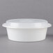Pactiv Newspring NC729 32 oz. White 7" VERSAtainer Round Microwavable Container with Lid - 150/Case Main Thumbnail 3