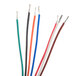 A group of colorful wires with different colors.