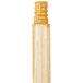 Scrubble by ACS B1060 60" Threaded Bamboo Broom Handle Main Thumbnail 3