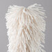 A white mop head for a Bar Maid glass washer on a grey background.