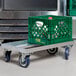Channel MC1326 13" x 13" Milk Crate Dolly - 2 Stack Capacity Main Thumbnail 3