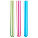 Choice 5 5/8" Neon Test Tube Shot / Shooter with Assorted Colors - 100/Pack Main Thumbnail 3