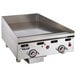 Vulcan 924RX-24 Natural Gas 24" Griddle with Snap-Action Thermostatic Controls - 54,000 BTU Main Thumbnail 1