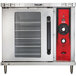 A Vulcan natural gas convection oven with solid state controls.