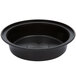 Pactiv Newspring NC723B 24 oz. Black 7" VERSAtainer Round Microwavable Container with Lid - 150/Case Main Thumbnail 6