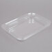 A clear plastic lid for a Solut Entree/Brownie Pan.