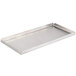 An American Metalcraft stainless steel rectangular tray with a handle.