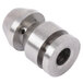 A stainless steel Cooking Performance Group pilot orifice with a threaded nut and holes.