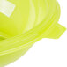 Fineline 5024-GRN Super Bowl 24 oz. Green PET Plastic Salad Bowl - 100/Case Main Thumbnail 4