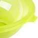 Fineline 5048-GRN Super Bowl 48 oz. Green PET Plastic Salad Bowl - 50/Case Main Thumbnail 4