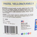 Satin Ice 2 lb. Pastel Yellow Vanilla Rolled Fondant Icing Main Thumbnail 4