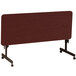 Correll Deluxe Flip Top Table, High Pressure Adjustable Height, 24" x 48", Cherry Main Thumbnail 2