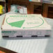 GreenBox 16" x 16" x 2" Corrugated Pizza Box with Built-In Plates and Storage Container - 50/Case Main Thumbnail 3
