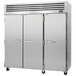 Turbo Air PRO-77R-N 78" Premiere Pro Series Solid Door Reach in Refrigerator Main Thumbnail 1