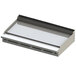 The metal griddle top for a Blodgett Cafe Series range.