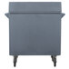 Cambro TDCR12191 Granite Gray Tray and Dish Cart with Cutlery Rack and Protective Vinyl Cover Main Thumbnail 4