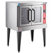 A Vulcan commercial convection oven with double doors.