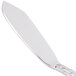 A 10 Strawberry Street Panther Link stainless steel butter knife with a silver braided handle.