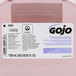The label on a bottle of GOJO® Premium Foam Hand Soap.