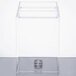 A clear acrylic chamber with a clear lid.