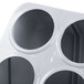 Vollrath 52644 Gray Plastic 6-Cylinder Flatware Organizer Main Thumbnail 6