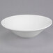 A Libbey white porcelain soup/salad bowl.