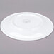 A white Libbey porcelain plate with a circular rim.