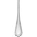 A Libbey stainless steel salad fork with a beaded design on the handle.