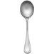 A Libbey stainless steel bouillon spoon with a long stem.