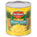 Del Monte #10 Can Pineapple Chunks in Juice - 6/Case Main Thumbnail 3