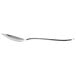 A Libbey stainless steel teaspoon with a long handle on a white background.