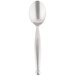 A World Tableware stainless steel teaspoon with a long handle.