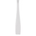 A Libbey stainless steel dessert/salad fork with a white background.