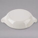 Hall China by Steelite International HL4340AWHA Ivory (American White) 12 oz. Round Au Gratin Baking Dish - 24/Case Main Thumbnail 4