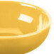 A yellow Libbey Cantina porcelain salsa bowl.