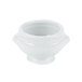 CAC LN-8-P 8 oz. Bright White Porcelain Lion Head Bouillon - 36/Case Main Thumbnail 1