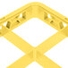 Carlisle RE16C04 OptiClean 16 Compartment Yellow Color-Coded Glass Rack Extender Main Thumbnail 8