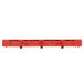 Carlisle RE16C05 OptiClean 16 Compartment Red Color-Coded Glass Rack Extender Main Thumbnail 3