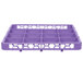 Carlisle RE16C89 OptiClean 16 Compartment Lavender Color-Coded Glass Rack Extender Main Thumbnail 2