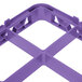 Carlisle RE16C89 OptiClean 16 Compartment Lavender Color-Coded Glass Rack Extender Main Thumbnail 9