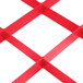 A white Carlisle red color-coded grid with 9 squares and holes.