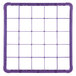 Carlisle RE25C89 OptiClean 25 Compartment Lavender Color-Coded Glass Rack Extender Main Thumbnail 6