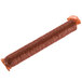 A brown plastic wrap around a long tube of Weston Smoked Collagen Sausage Casings.