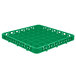 Carlisle RE49C09 OptiClean 49 Compartment Green Color-Coded Glass Rack Extender Main Thumbnail 3