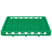 Carlisle RE49C09 OptiClean 49 Compartment Green Color-Coded Glass Rack Extender Main Thumbnail 2