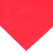 Red 40" x 100' Plastic Table Cover Main Thumbnail 2