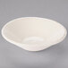 A Libbey Farmhouse ivory porcelain bowl with a rim.
