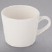 A Libbey Farmhouse ivory porcelain cup with a handle.