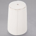 A white Libbey porcelain cylinder with a hole in the top.